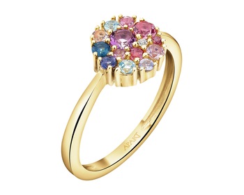 14 K Yellow Gold Ring - fineness 14 K