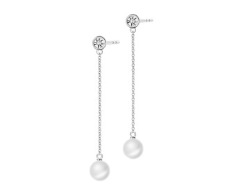 375  Dangling Earring - fineness 14 K