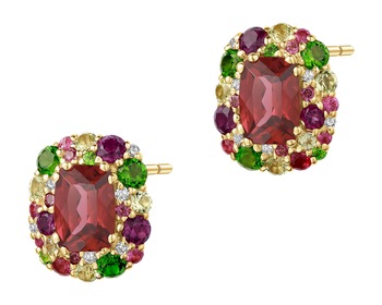 14 K Yellow Gold Earrings 