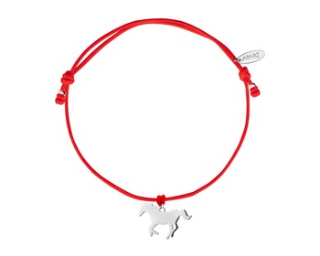 Rhodium Plated Silver Bracelet