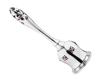 Oxidized Silver Celebration with Crystal