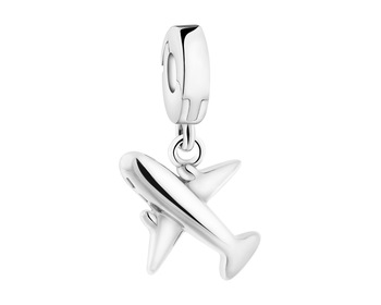 Rhodium Plated Silver Pendant 