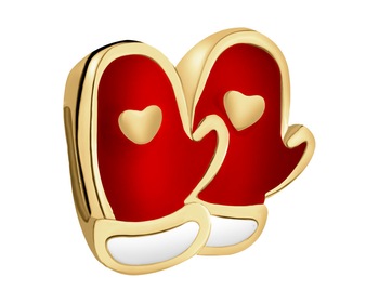 Gold-Plated Silver Beads For Kids Pendant