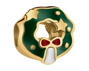 Gold-Plated Silver Beads For Kids Pendant