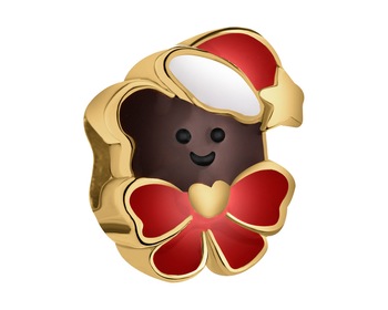 Gold-Plated Silver Beads For Kids Pendant