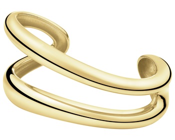 Gold-Plated Silver Rigid Bracelet 