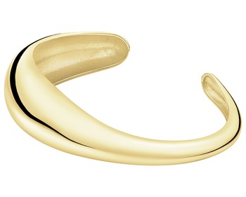 Gold-Plated Silver Rigid Bracelet 