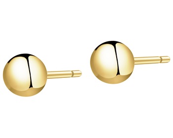 14 K Yellow Gold Earrings 