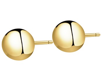 14 K Yellow Gold Earrings 