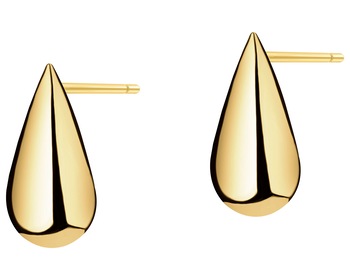 Gold-Plated Silver Earrings 
