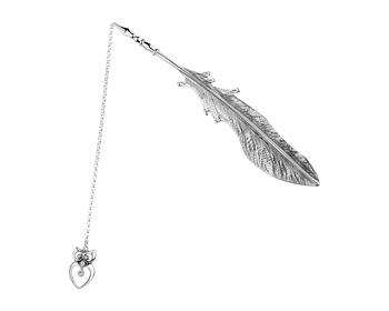 Oxidized Silver Celebration with Cubic Zirconia