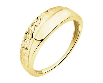 9 K Yellow Gold Ring 