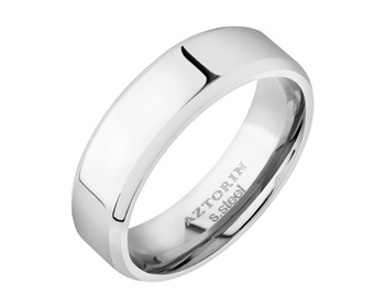 Stainless Steel Band Ring