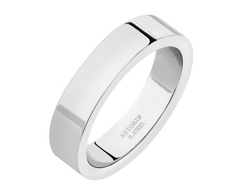 Stainless Steel Band Ring