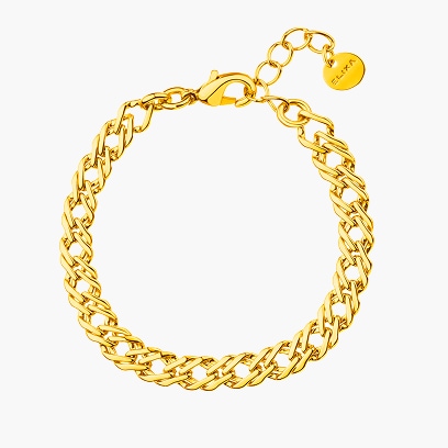 gold plated Elixa bracelet