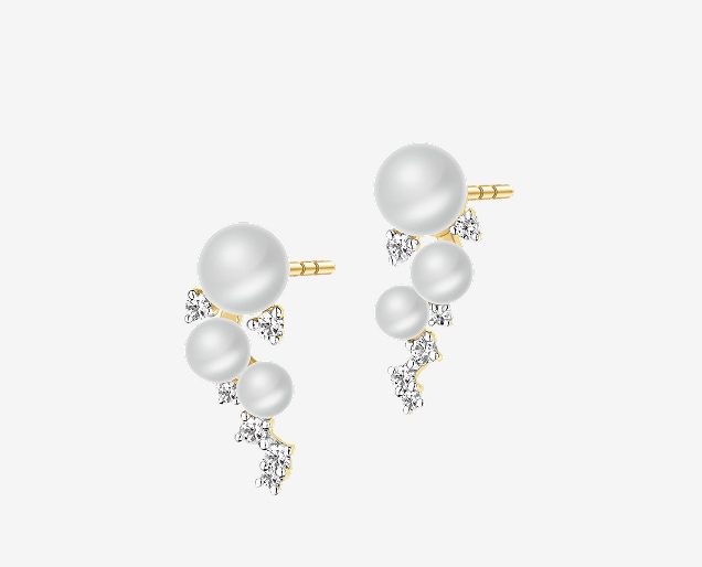 Sensual Pearls Collection - a combination of diamonds and pearls