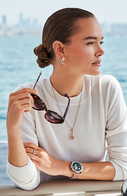 Zosia Nowak styling jewellery and accessories from Elixa